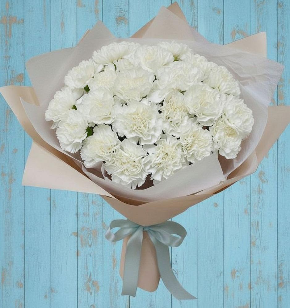 Букет цветов из: Гвоздики в Ишеевке