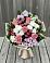 Букет цветов из: Альстромерии, Гвоздики, Розы и Хризантемы в Ишеевке