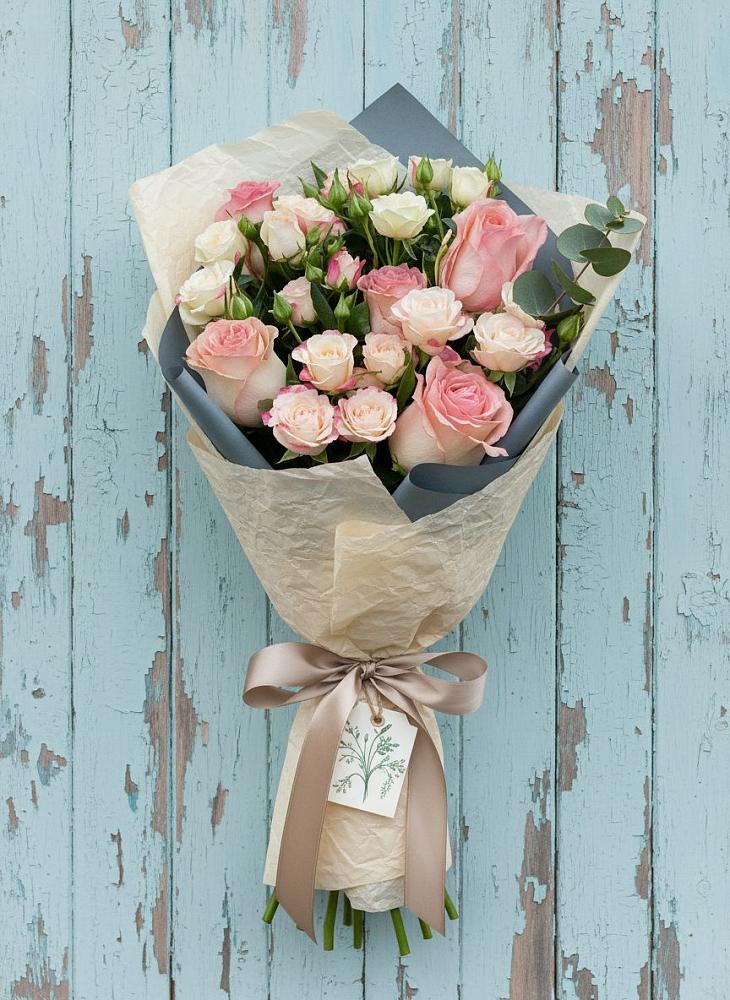 Букет цветов из: Розы в Ишеевке