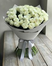 Букет 35 Белых роз в Ишеевке