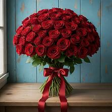 Букет Красные розы Блэк Меджик в Ишеевке