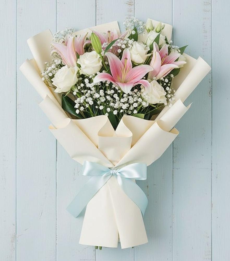 Букет цветов из: Лилии в Ишеевке