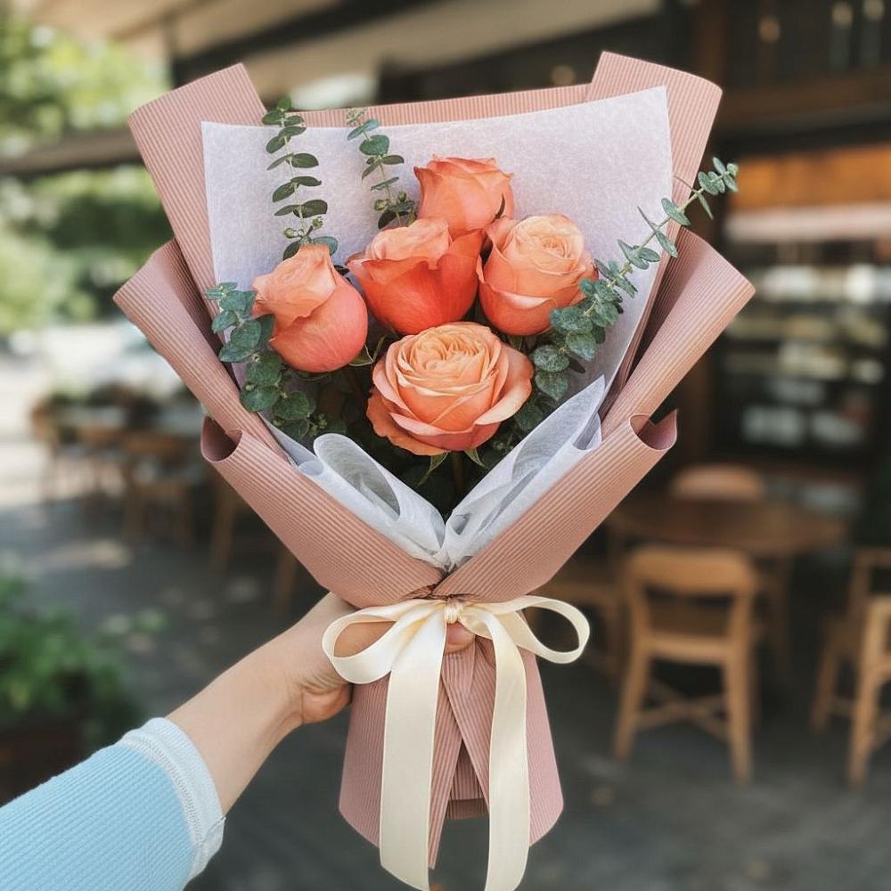 Букет цветов из: Розы в Ишеевке