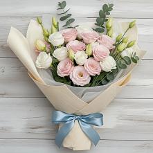 Букет цветов из:  Лизиантусы #REPLACE_PRED# Ишеевке