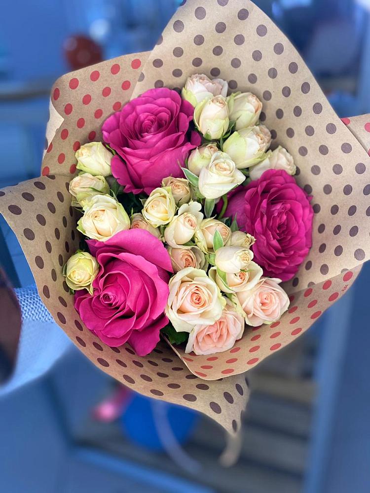 Букет цветов из: Розы в Ишеевке