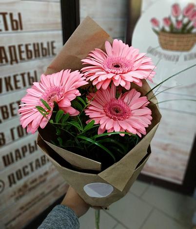 Букет цветов из: Герберы в Ишеевке