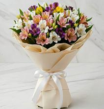 Букет цветов из:  Альстромерии в Ишеевке