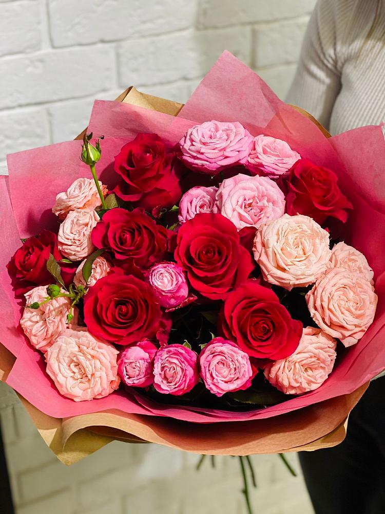 Букет цветов из: Розы в Ишеевке