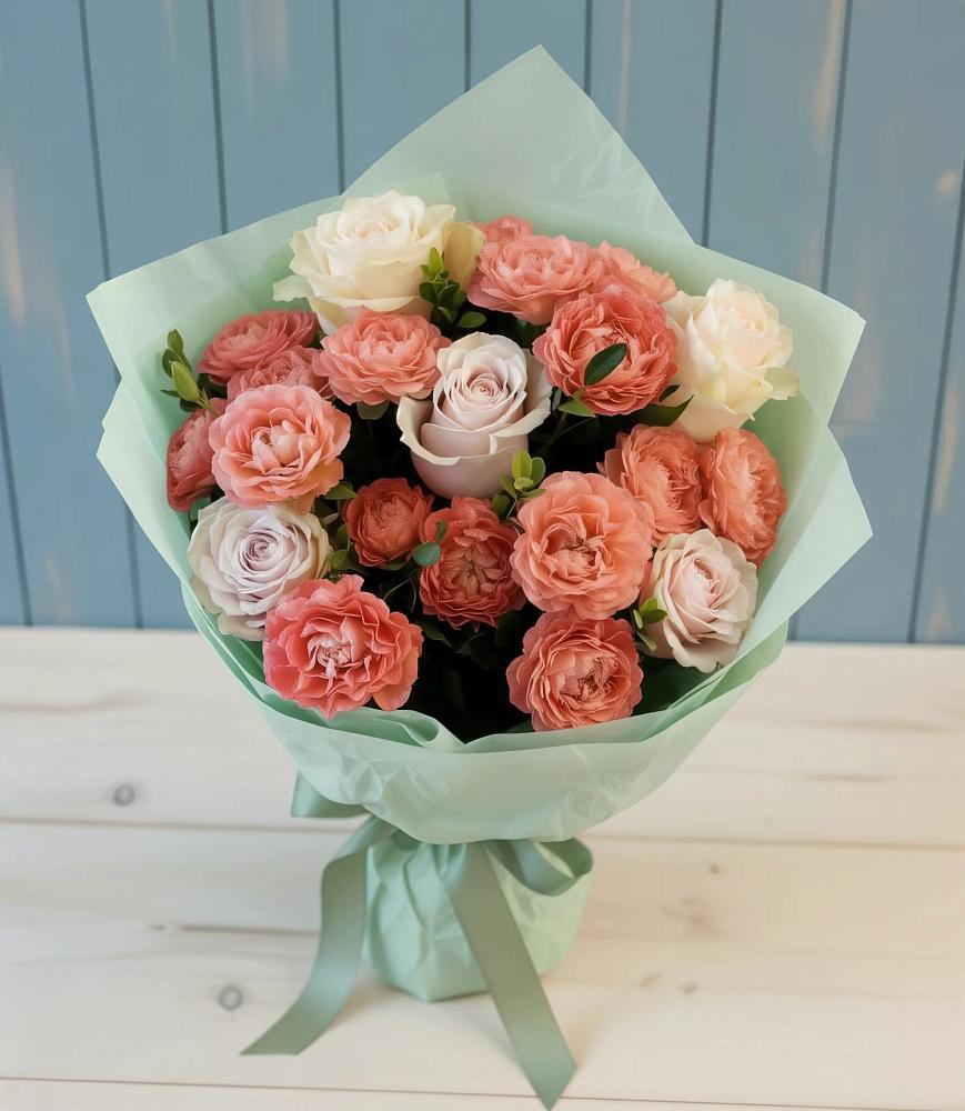 Букет цветов из: Розы в Ишеевке