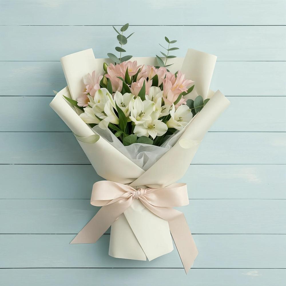 Букет цветов из: Альстромерии в Ишеевке