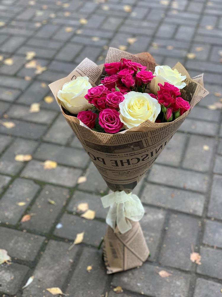 Букет цветов из: Розы в Ишеевке