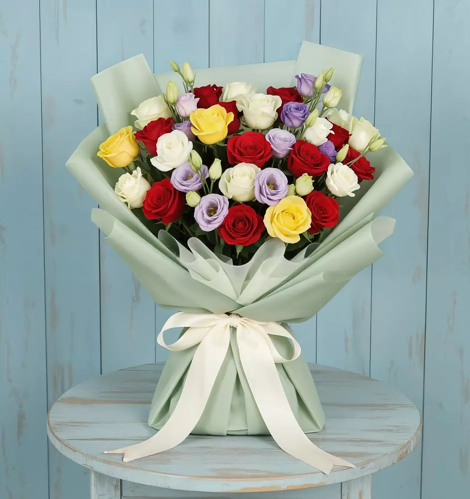 Букет цветов из: Розы в Ишеевке