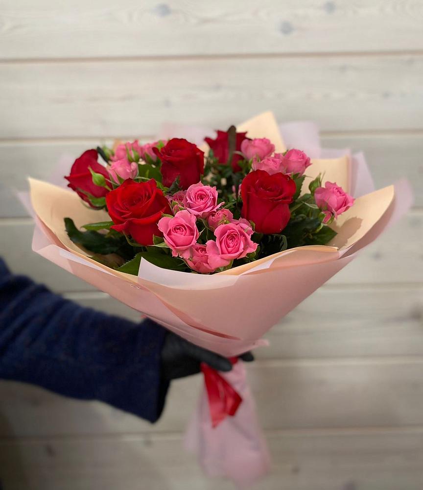 Букет цветов из: Розы в Ишеевке
