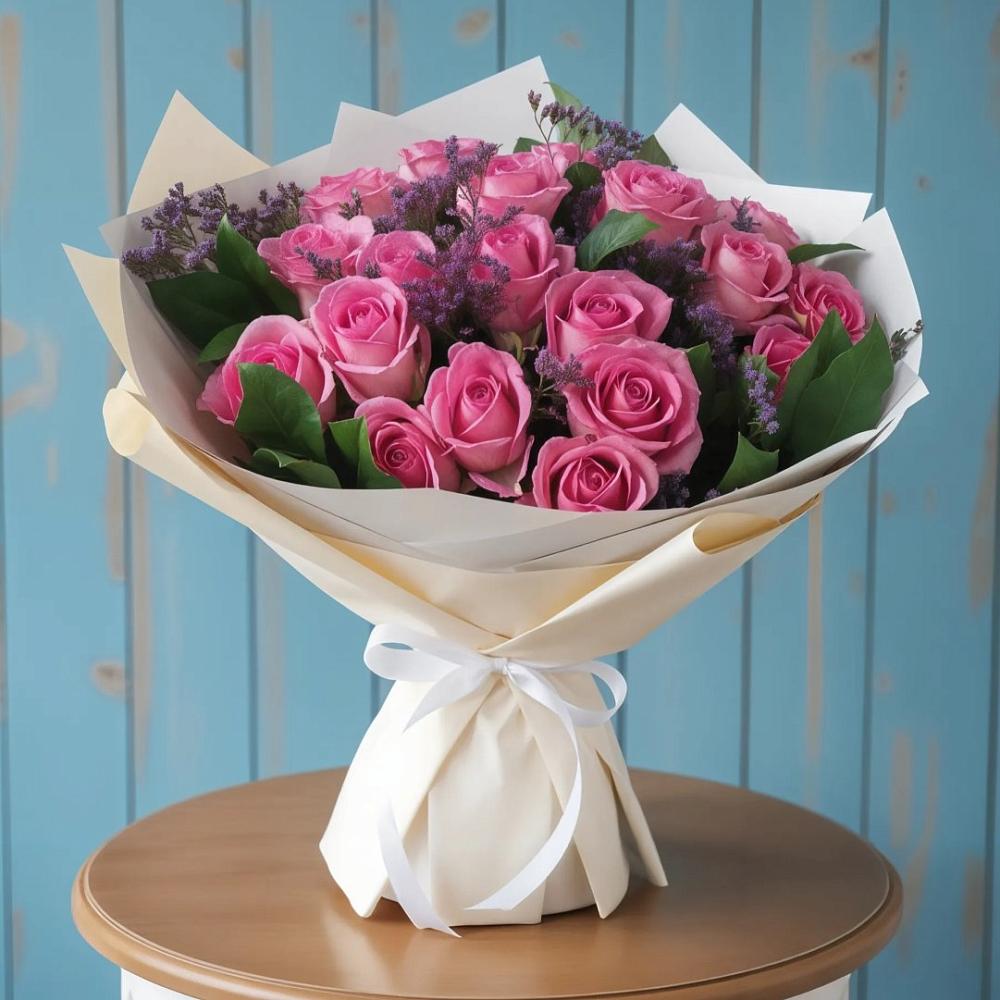 Букет цветов из: Розы в Ишеевке