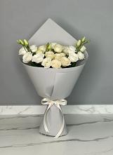 Букет цветов из:  Розы и Лизиантусы #REPLACE_PRED# Ишеевке